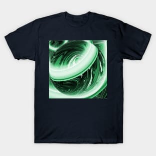 A green globe T-Shirt